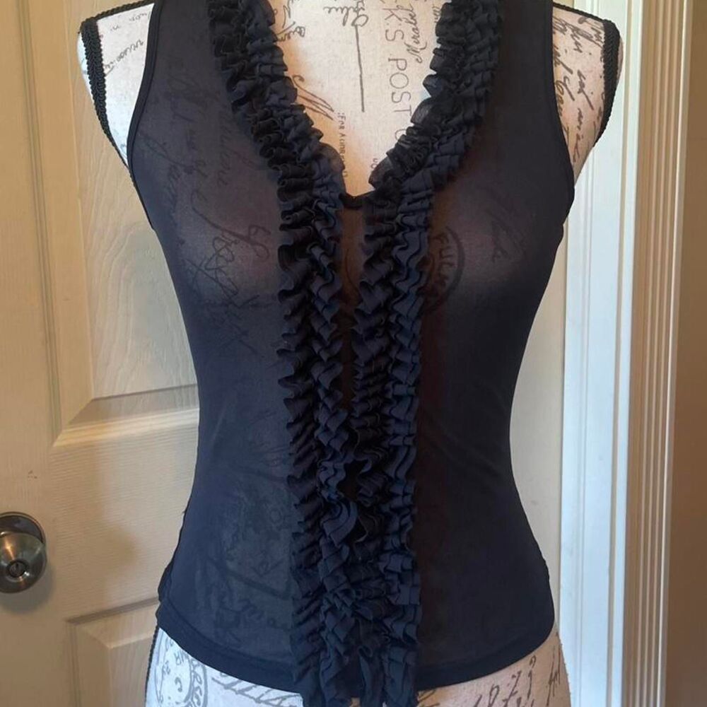 Express Women's Black Vest